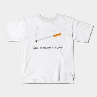 This Is Not A Pipe Kids T-Shirt